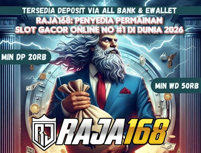 RAJA168: PENYEDIA PERMAINAN SLOT GACOR ONLINE NO #1 DI DUNIA 2026 image 1